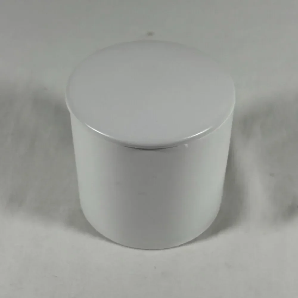 Jonathan Adler Fleur De Sel Candle White Ceramic Jar Partially Used